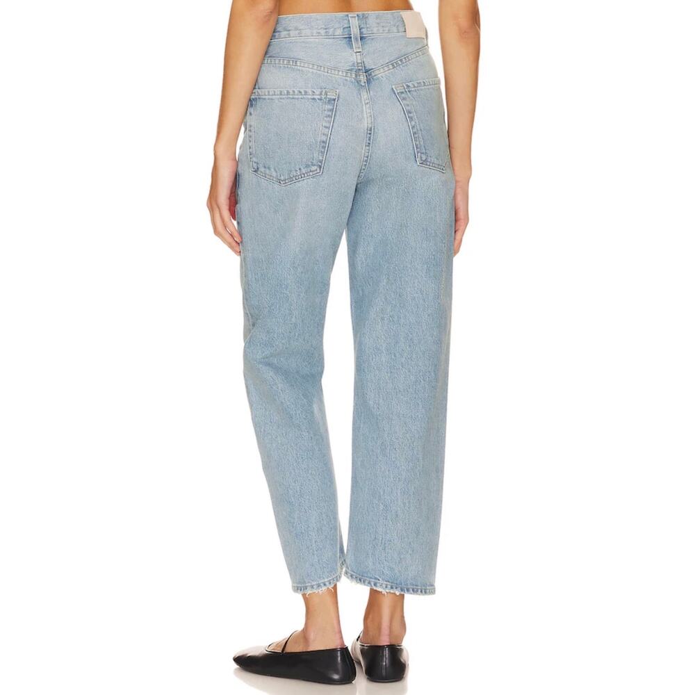Citizens of Humanity Dahlia Bow Leg Size 26 Light Wash Jeans Cropped - Picture 2 of 10